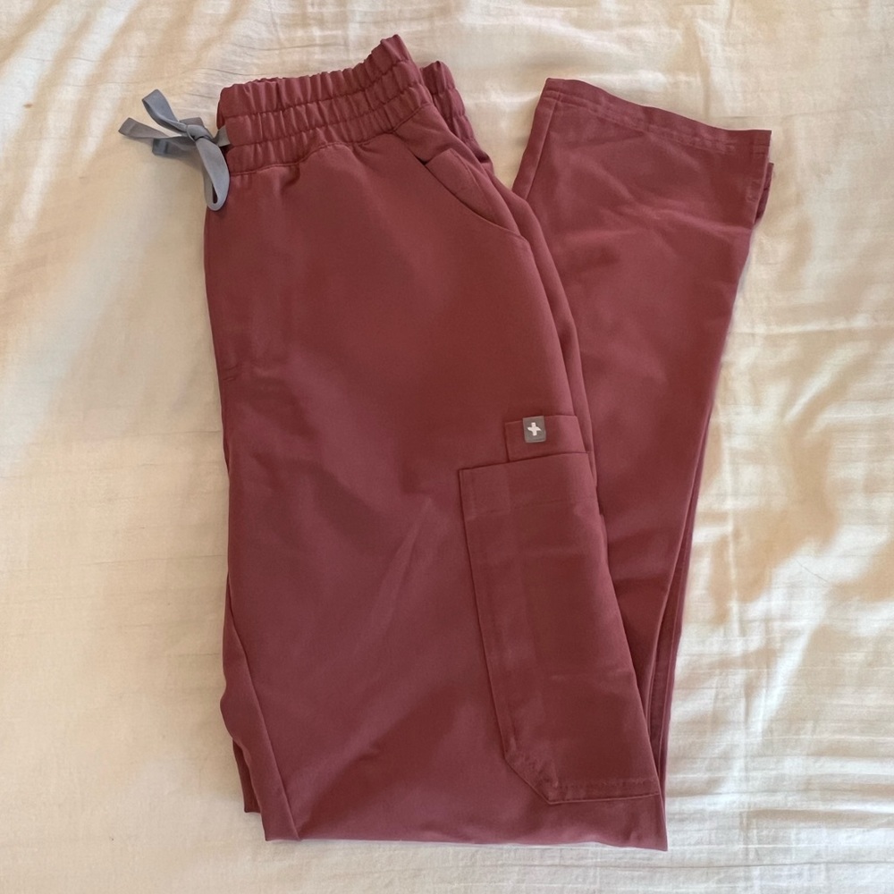 Figs XXSP High-Waisted Yola Pants Mauve